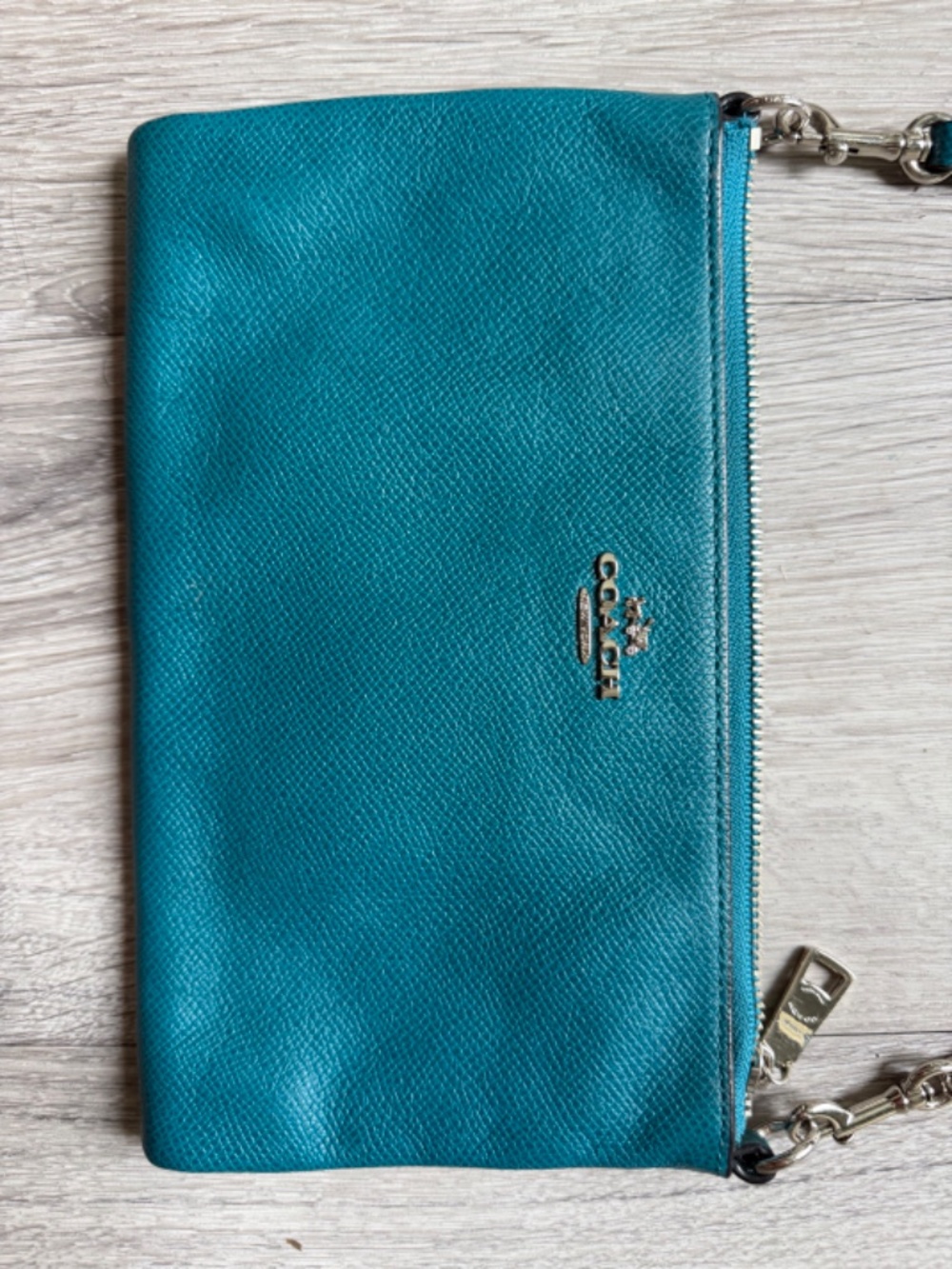 Coach wristlet - Mini purse - Teal